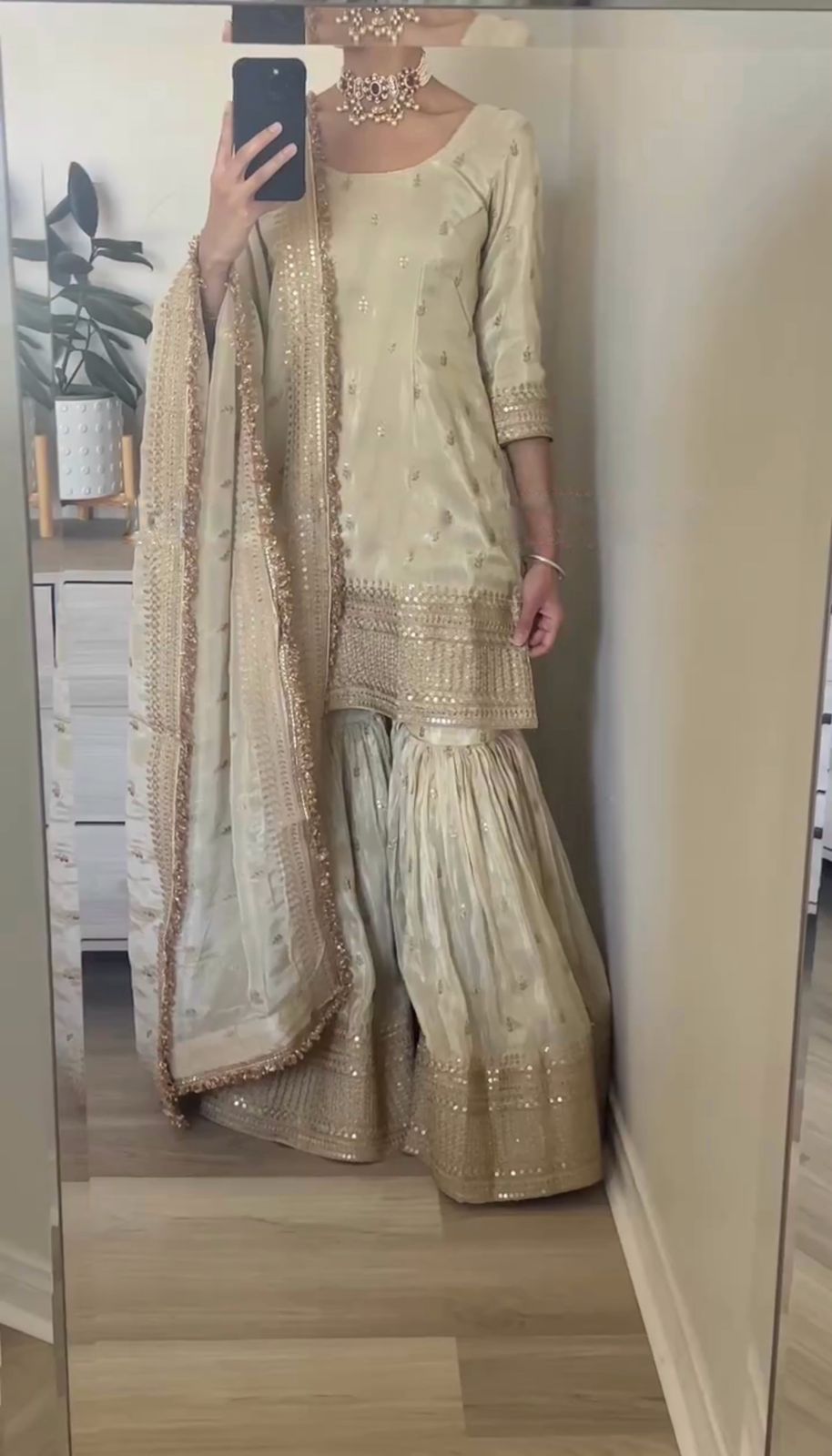 Gharara Kurti & Duppatta. Inaya