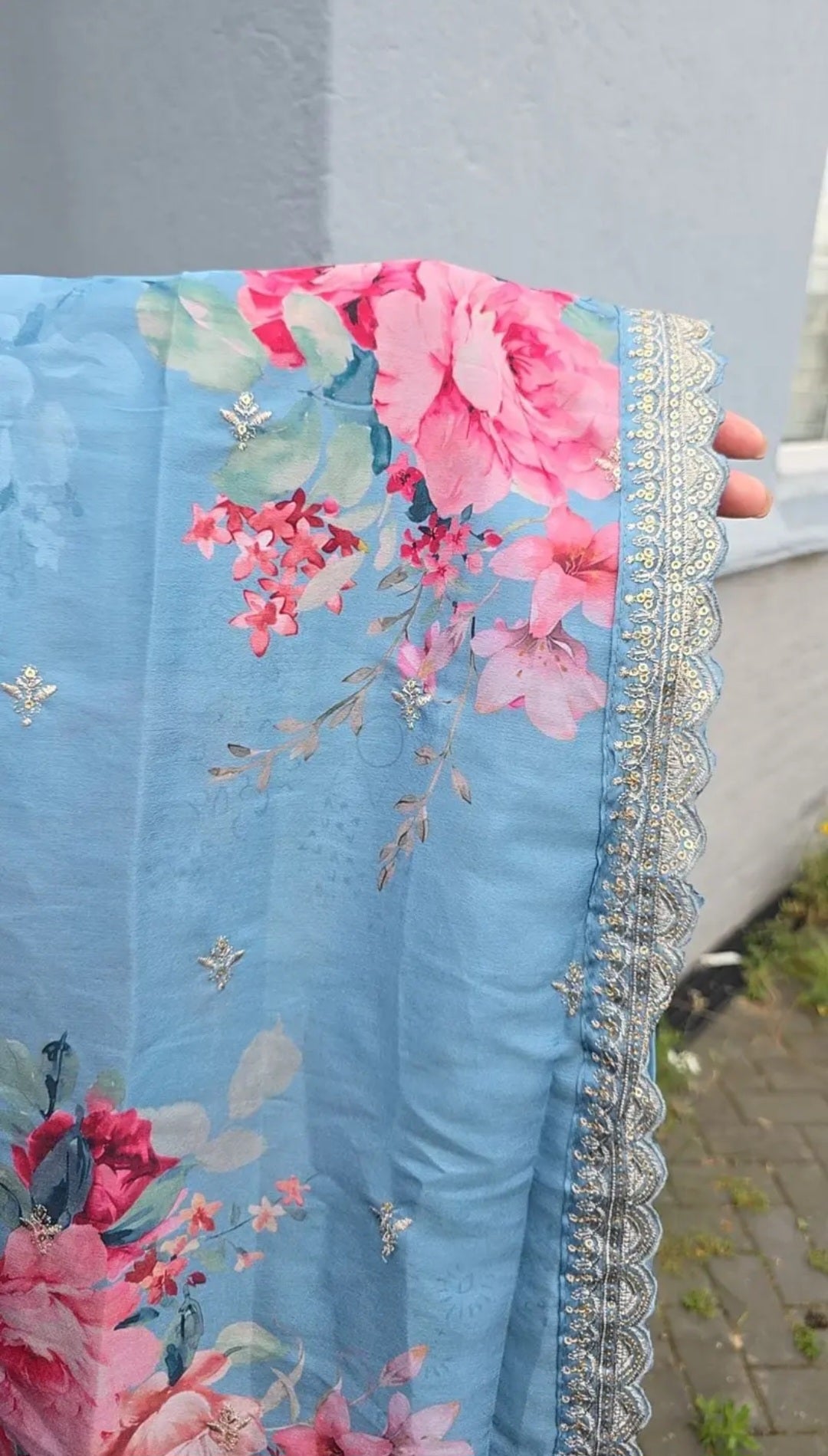 kameez, Palazzo & Duppatta. Zeenat