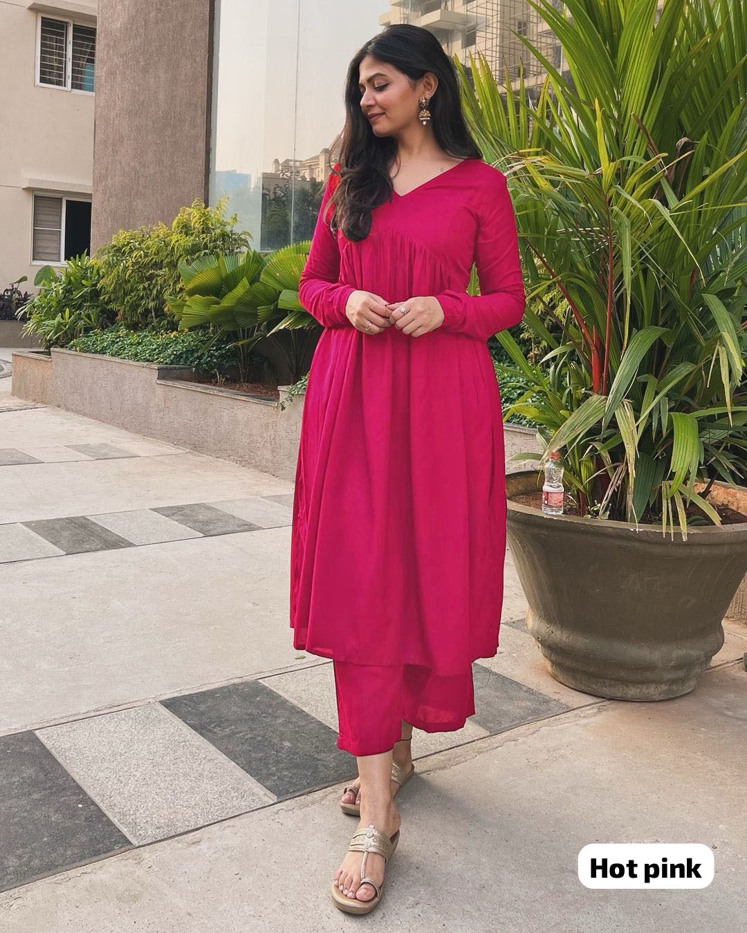 Nyra Cut kameez & palazzo bottoms. Rooh