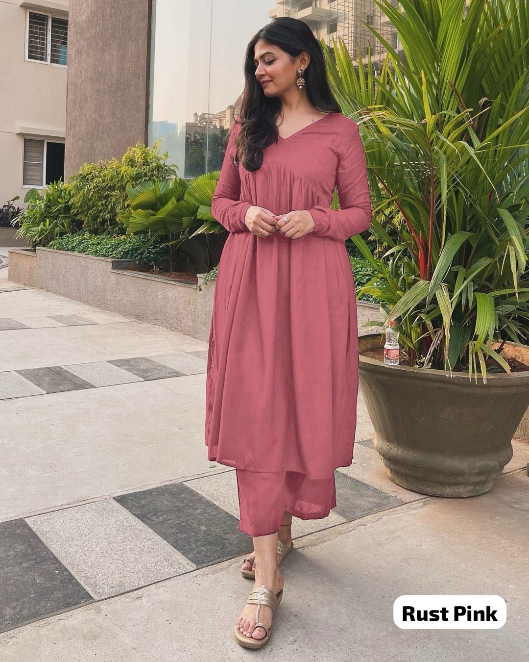 Nyra Cut kameez & palazzo bottoms. Rooh
