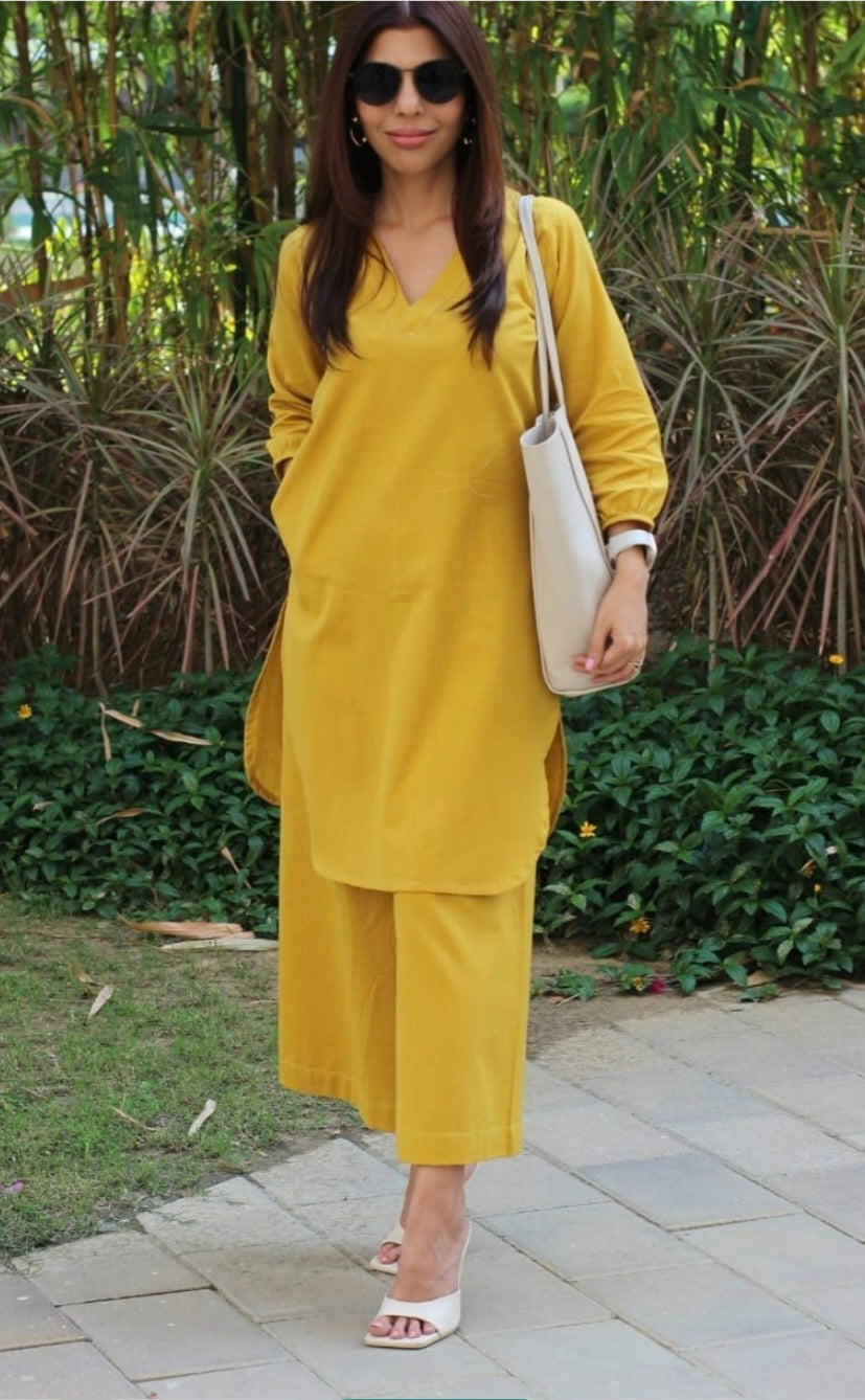 Liz, Kurti & Palazzo set