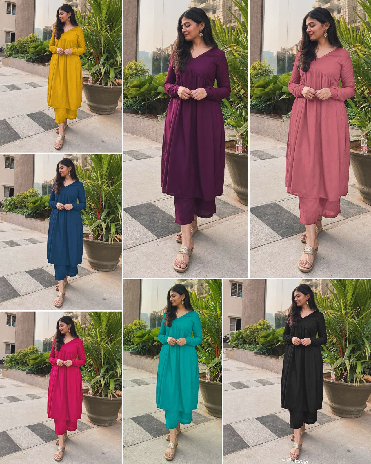 Nyra Cut kameez & palazzo bottoms. Rooh