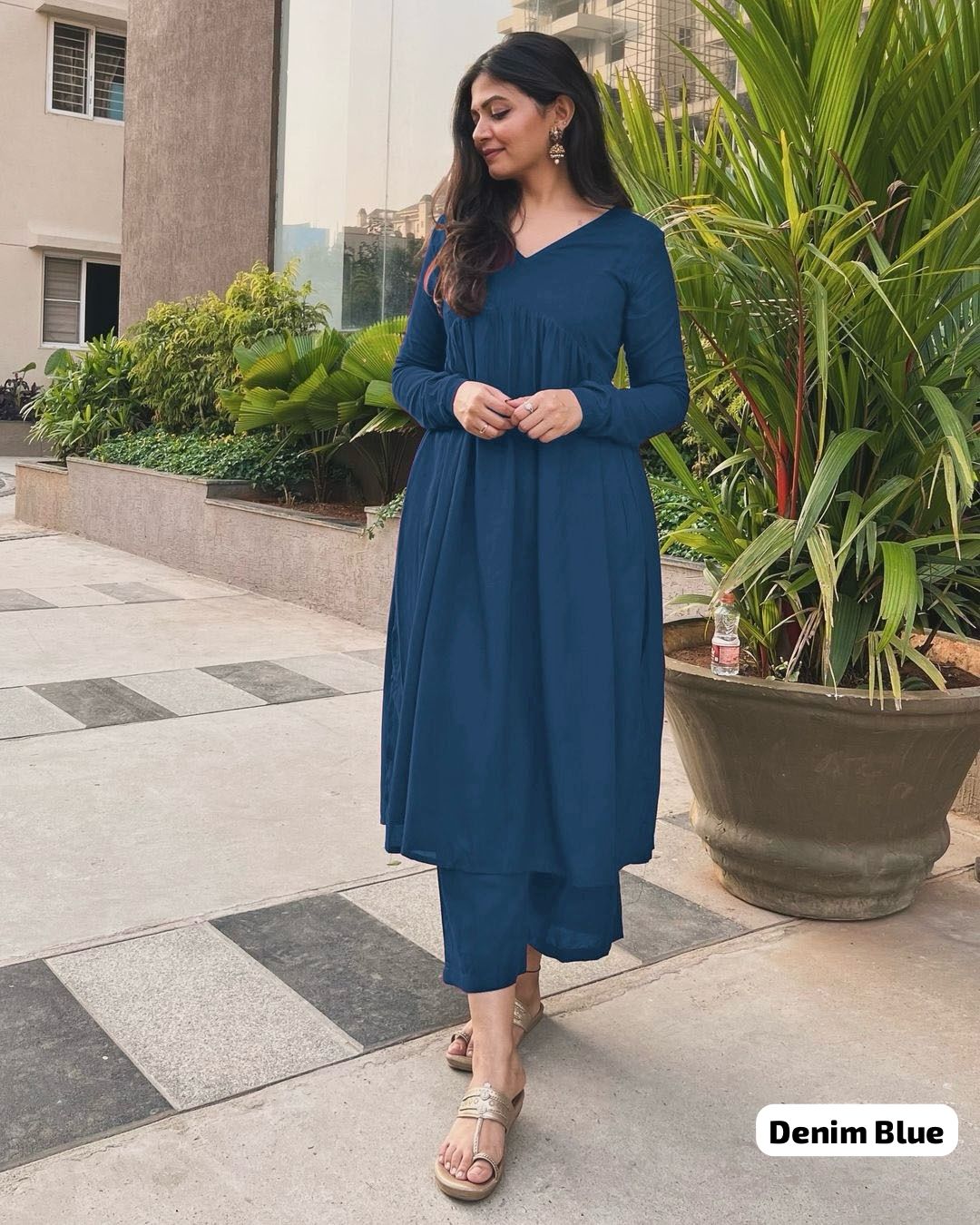 Nyra Cut kameez & palazzo bottoms. Rooh