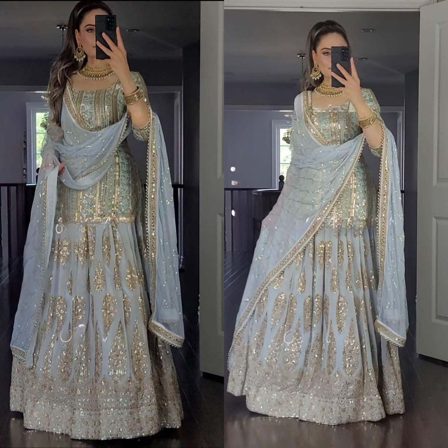 Lehenga Kurti & Duppatta. Izzah