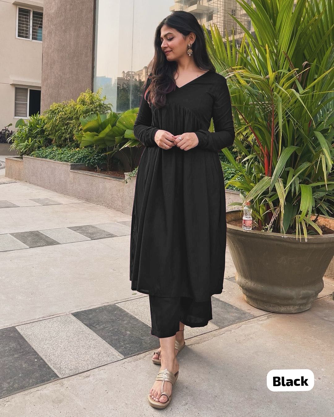 Nyra Cut kameez & palazzo bottoms. Rooh