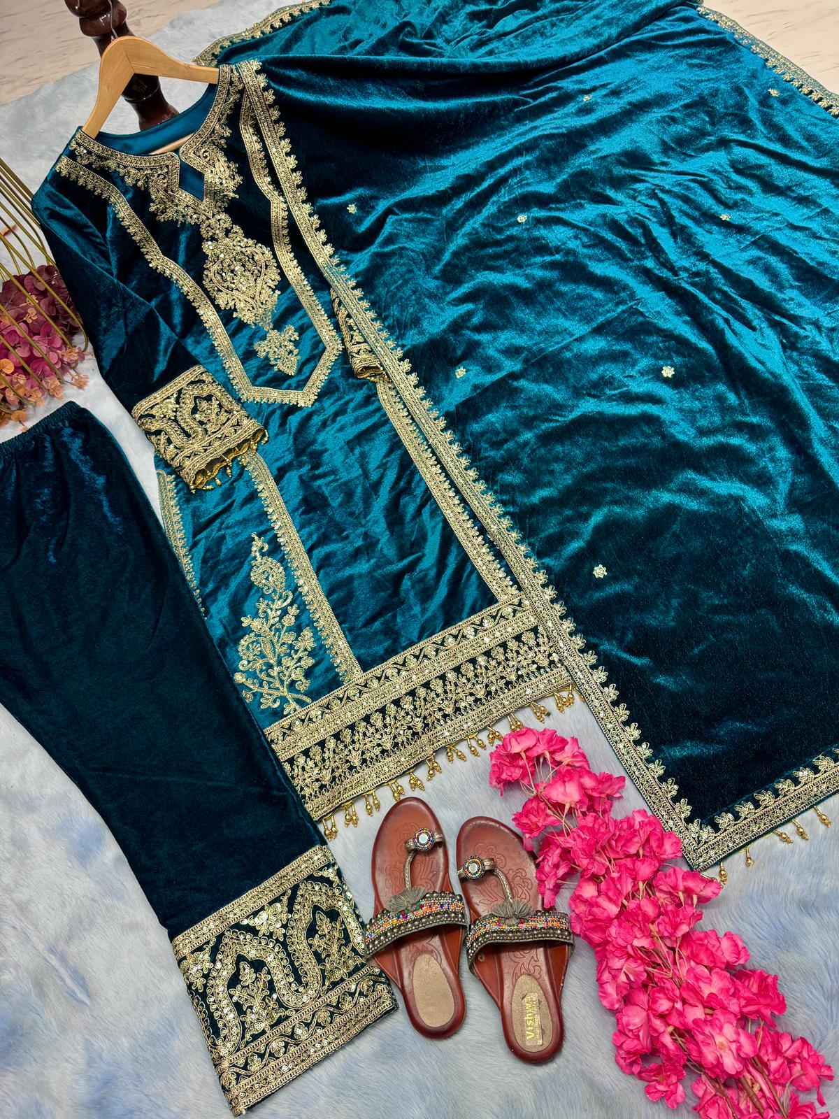 Kameez Bottoms Duppatta ready made suit