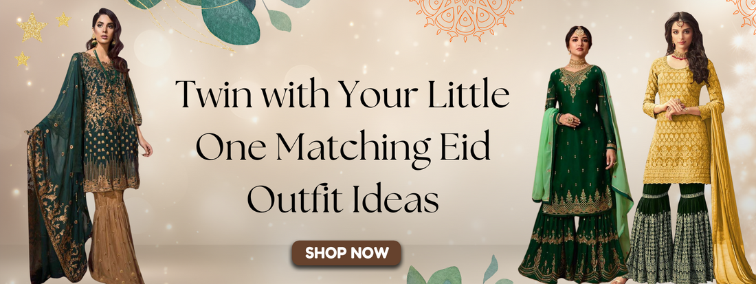 Twin with Your Little One: Matching Eid Outfit Ideas