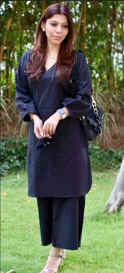 Liz, Kurti & Palazzo set