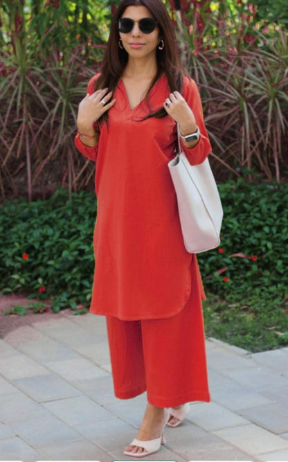 Liz, Kurti & Palazzo set