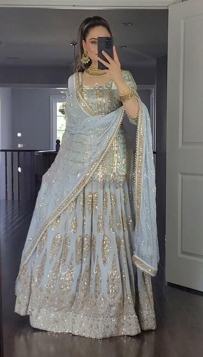 Lehenga Kurti & Duppatta. Izzah