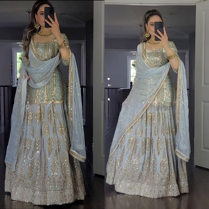 Lehenga Kurti & Duppatta. Izzah