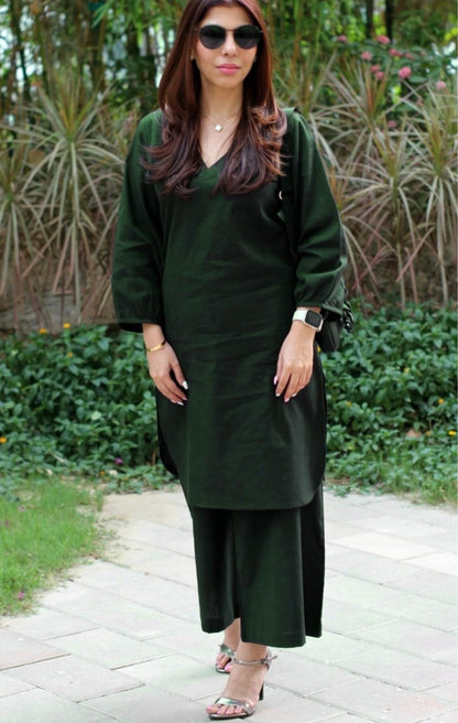 Liz, Kurti & Palazzo set