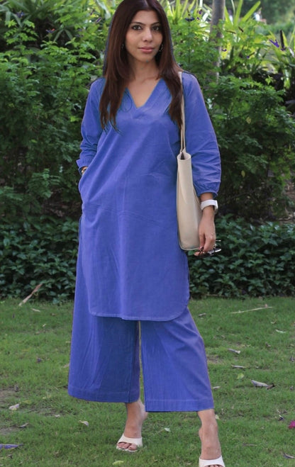 Liz, Kurti & Palazzo set